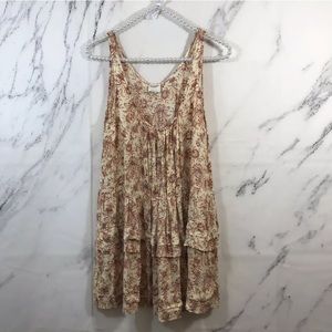 Free People Ruffle Tank Top